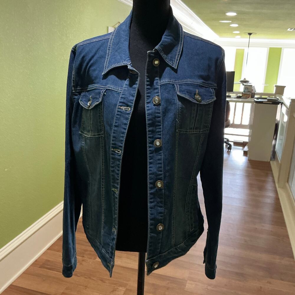 Hannah Denim Jacket Size Large